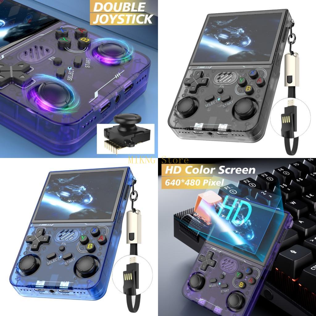 Gaming Console Online - R36XXคอนโซลเกมมือถือ3.5นิ้วสำหรับเกมRetroชื่อไร้สายสนับสนุนน้ำหนักเบาStrong Buildที่ดีที่สุดขาย