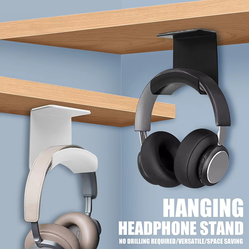 Headset Gaming Console - ขาตั้งหูฟังอเนกประสงค์แบบติดผนัง พลาสติก แขวนใต้โต๊ะ ที่วางหูฟัง รองรับหูฟังสำหรับเล่นเกม