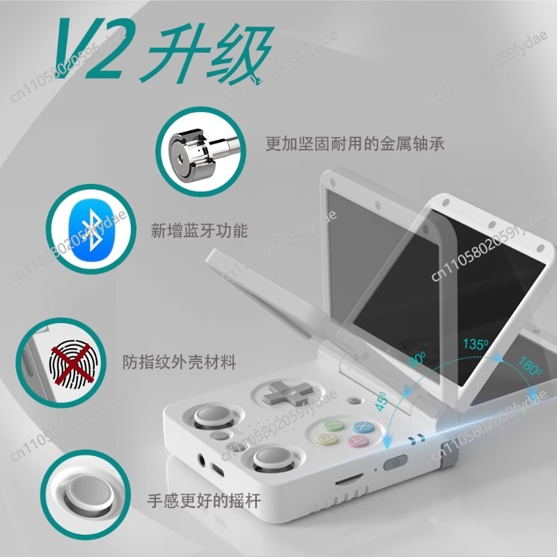Gaming Console Online - เครื่องเล่นเกมพกพาแบบพับได้ขนาด 3.5 นิ้ว รุ่น V2 ขายส่ง
