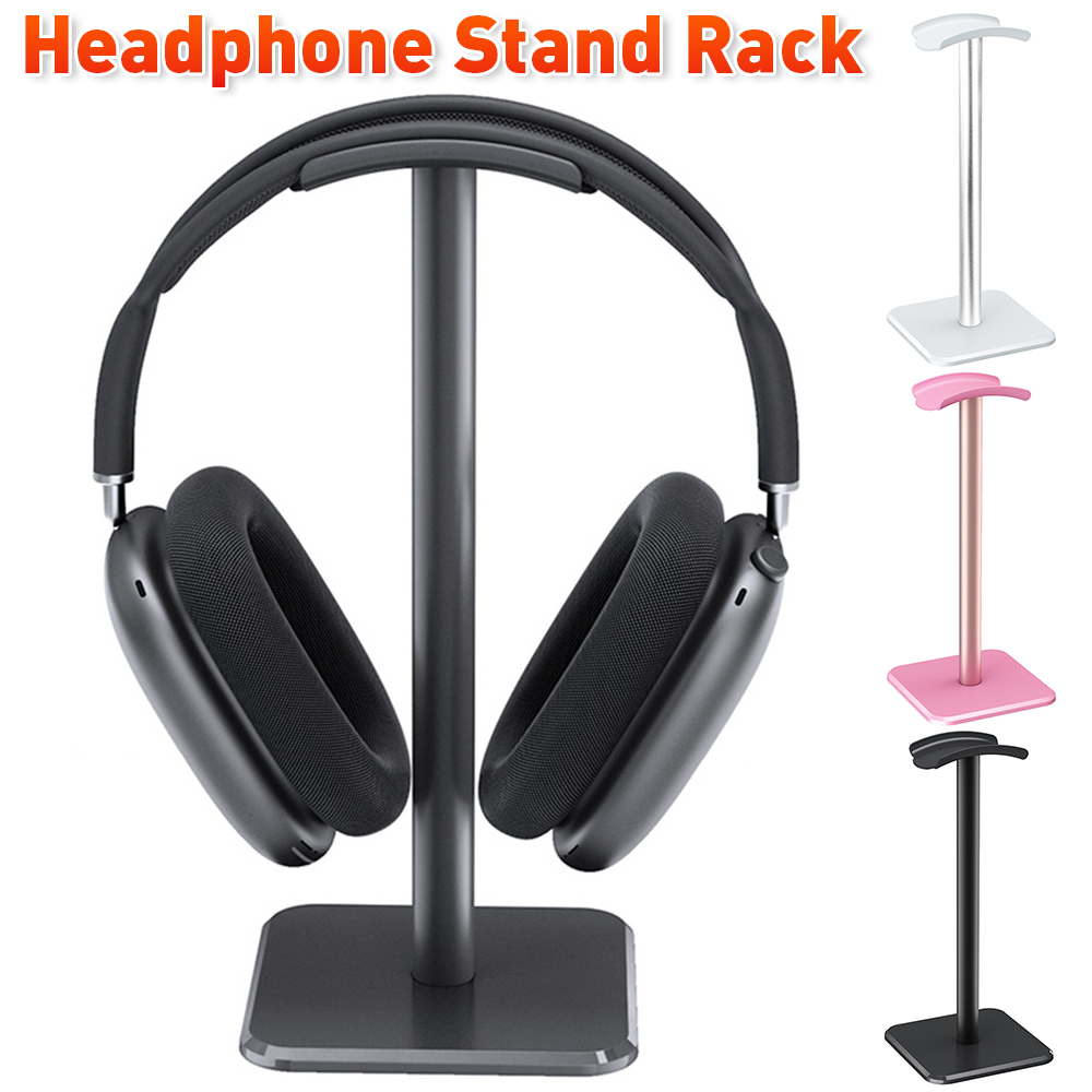 Headset Gaming Console - ชั้นวางหูฟังอลูมิเนียมอัลลอยด์ชุดหูฟังขาตั้งประหยัดพื้นที่ออแกไนเซอร์ตั้งโต๊ะที่แขวนหูฟังหูฟังเกม