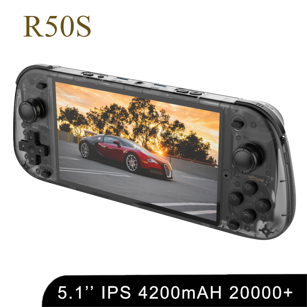Gaming Console Online - เครื่องเล่นเกมพกพา R50S Retro รุ่นใหม่ ขนาด 5.1