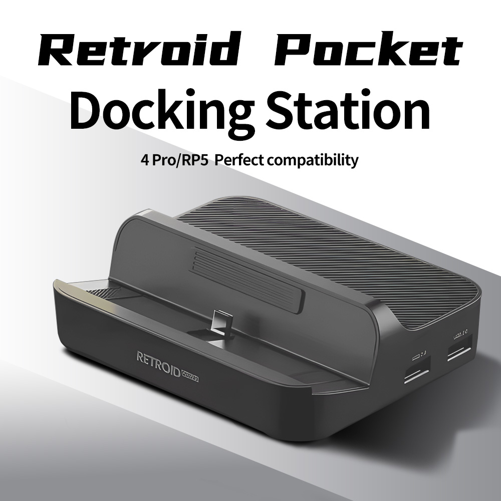 Gaming Console Station - Retroid Pocket 5 Docking Station สําหรับ