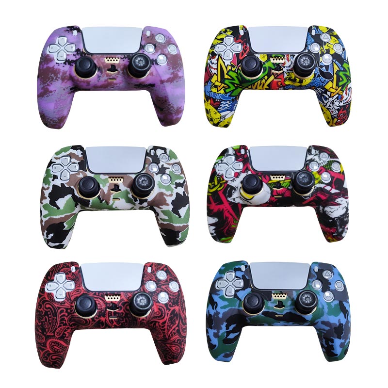 Sony Controller Dualsense - ยางซิลิโคนป้องกันผิวสําหรับ Sony PlayStation DualShock 5 PS5