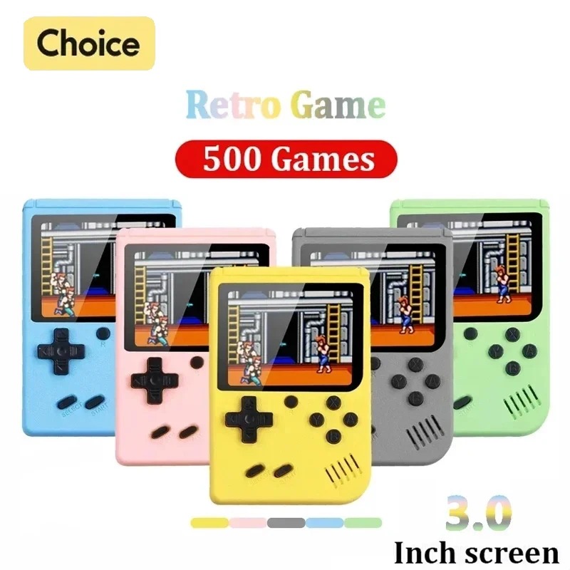 Gaming Console For Kids - Retro แบบพกพา Mini คอนโซลวิดีโอเกมมือถือ 8 บิต