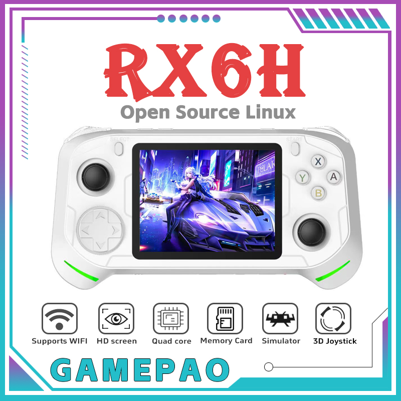 โอเพ่นซอร์ส RX6H เรโทรคอนโซลวิ - Gaming Console For Kids บทวิจารณ์และราคา