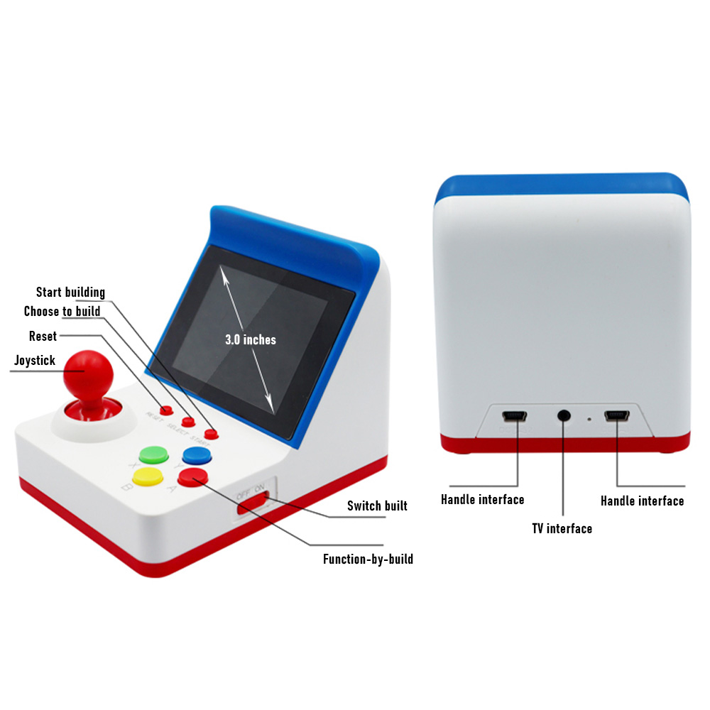 360 8Bit วิดีโอ Games3inch แบบ - Gaming Console Station บทวิจารณ์และราคา