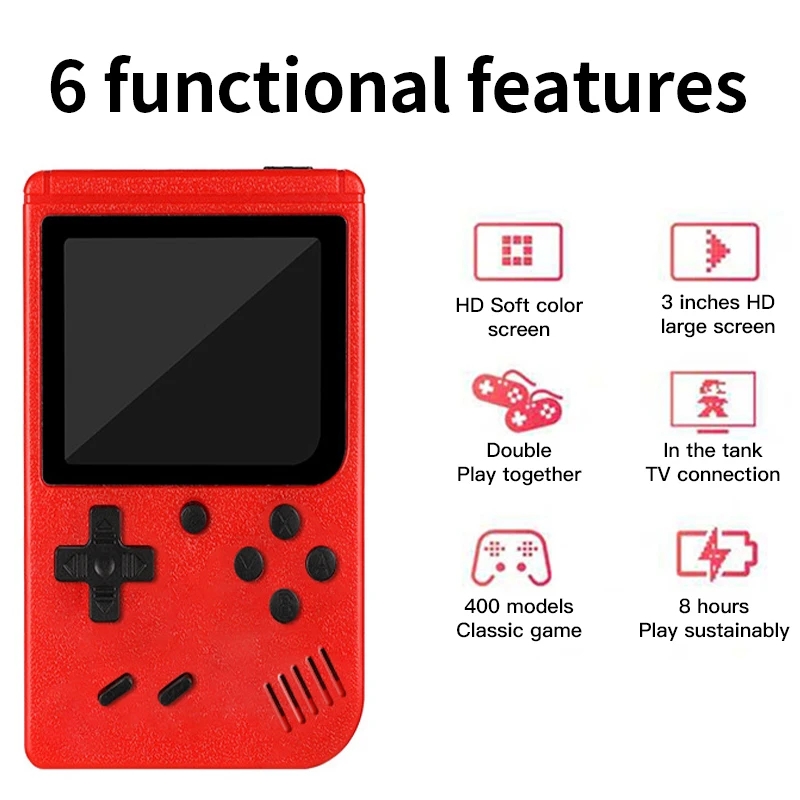 เครื่องเล่นเกมพกพาหน้าจอ LCD ข - Gaming Console For Kids บทวิจารณ์และราคา