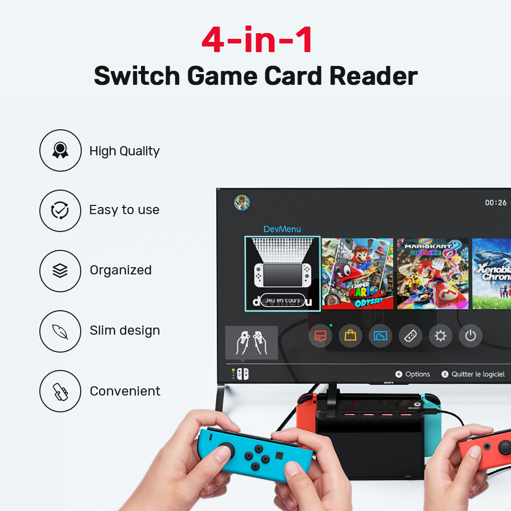 G1002D เครื่องอ่านการ์ดเกมแบบพ - Gaming Console Station บทวิจารณ์และราคา