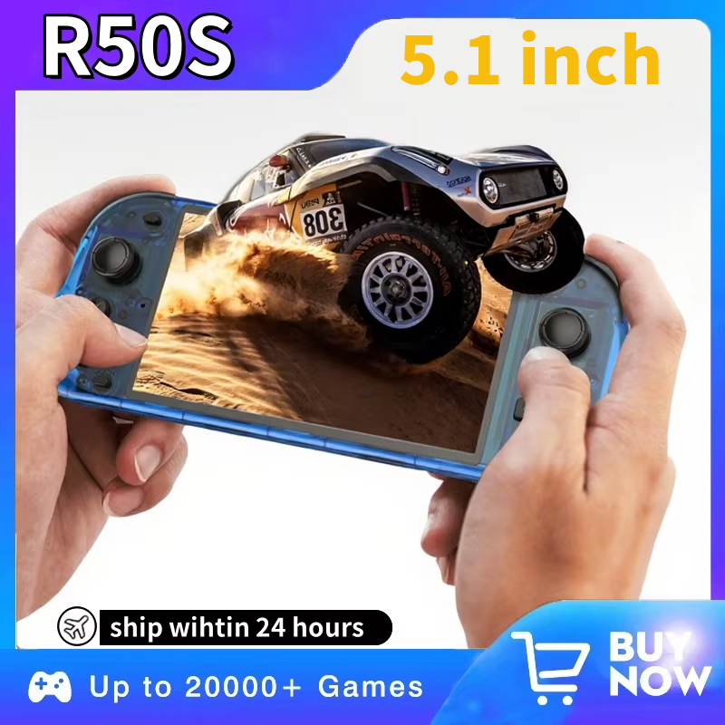 เครื่องเล่นเกมพกพา R50S Retro  - Gaming Console Online บทวิจารณ์และราคา