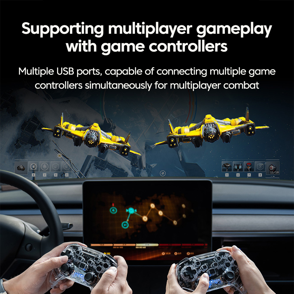 ฮับ USB 4-in-1 สำหรับ Tesla Mo - Gaming Console Station บทวิจารณ์และราคา