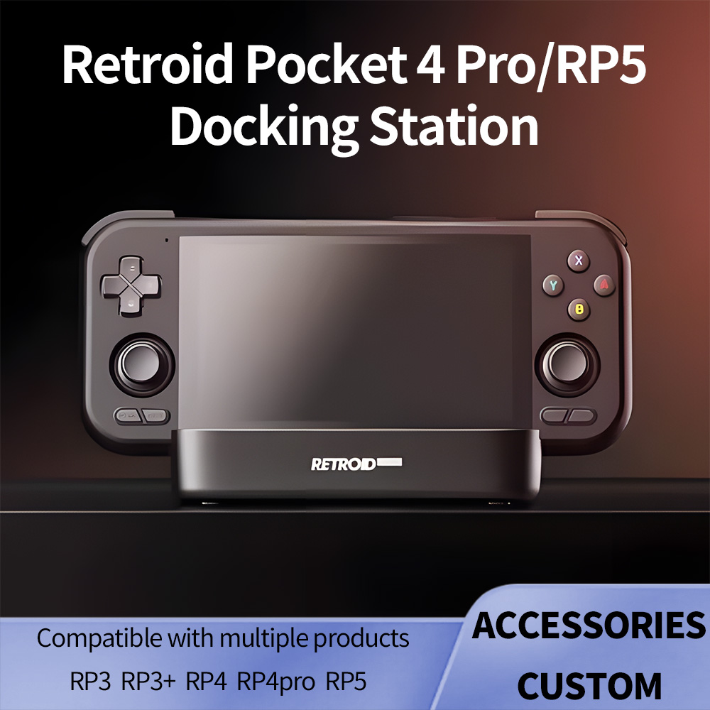 Retroid Pocket 5 Docking Stati - Gaming Console Station บทวิจารณ์และราคา