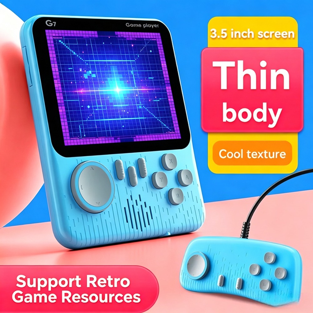 เครื่องเล่นเกมพกพา G7 แบบเรโทร - Gaming Console For Kids บทวิจารณ์และราคา